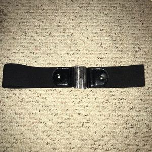 Black Elastic Belt